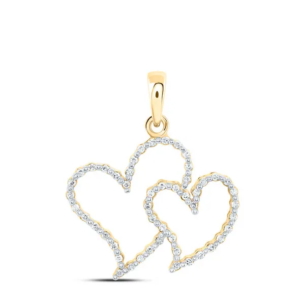 Diamond 10KT Gold Pendant S&E Jewelers Depew, NY