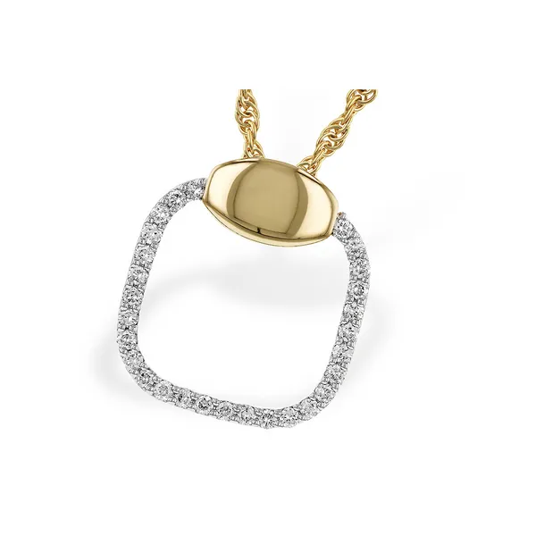 14KT Gold Diamond Pendant S&E Jewelers Depew, NY