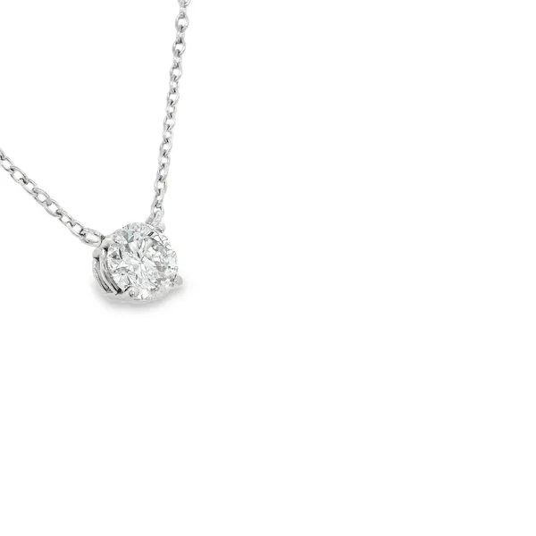 14KT Gold Diamond Necklace Image 2 S&E Jewelers Depew, NY