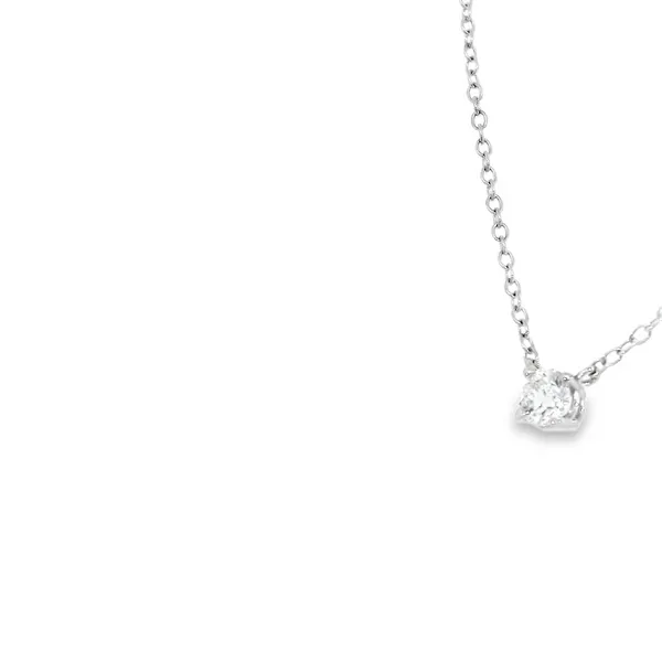 14KT Gold Diamond Necklace Image 3 S&E Jewelers Depew, NY