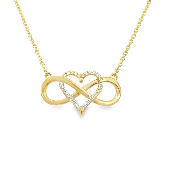 Diamond in 14KT Gold Necklace S&E Jewelers Depew, NY