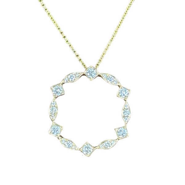 14Kt Yellow Gold Diamond Necklace S&E Jewelers Depew, NY