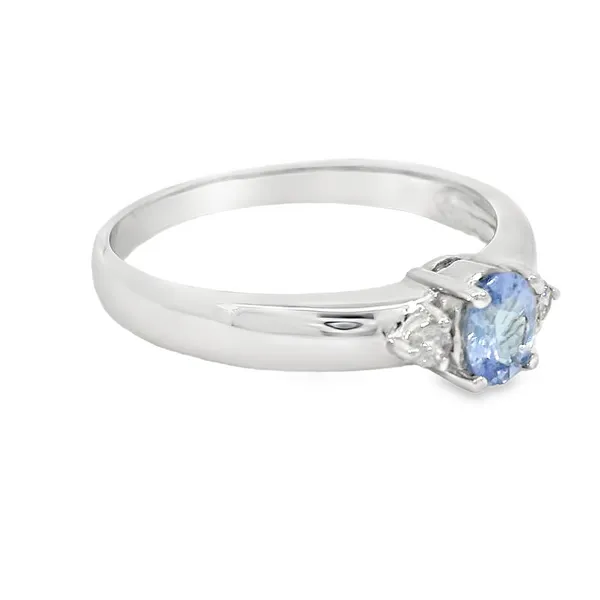 Oval Tanzanite Fashion Ring Image 2 S&E Jewelers Depew, NY
