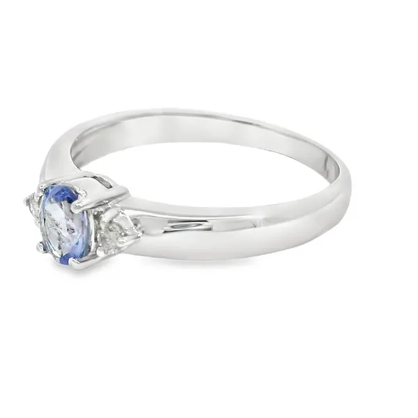 Oval Tanzanite Fashion Ring Image 3 S&E Jewelers Depew, NY