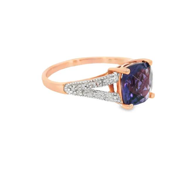 Round Diamond White Fashion Ring Image 2 S&E Jewelers Depew, NY