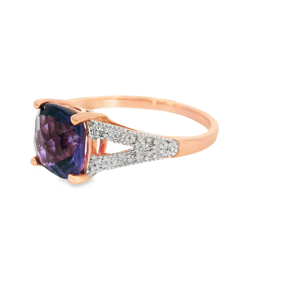Round Diamond White Fashion Ring Image 3 S&E Jewelers Depew, NY