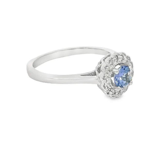Round Tanzanite Fashion Ring Image 2 S&E Jewelers Depew, NY