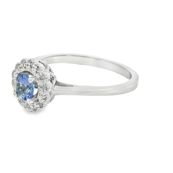 Round Tanzanite Fashion Ring Image 3 S&E Jewelers Depew, NY