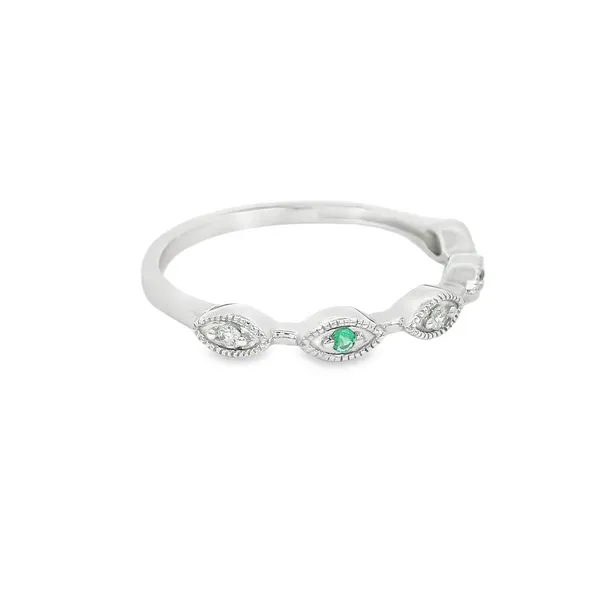 10 Karat White Gold Diamond Fashion Ring Image 2 S&E Jewelers Depew, NY