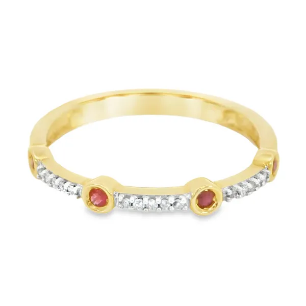 10 Karat Yellow Gold Ruby Fashion Ring S&E Jewelers Depew, NY