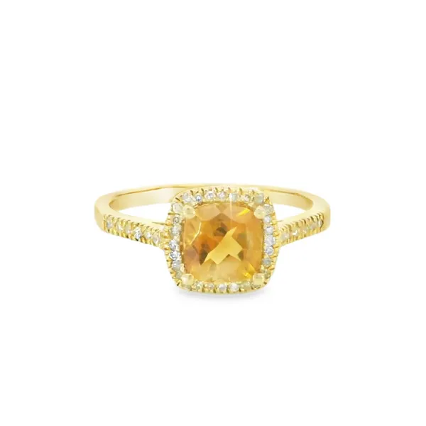 10 Karat Yellow Gold Citrine Fashion Ring S&E Jewelers Depew, NY