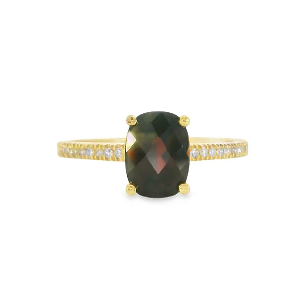 10 Karat Yellow Gold Garnet Fashion Ring S&E Jewelers Depew, NY