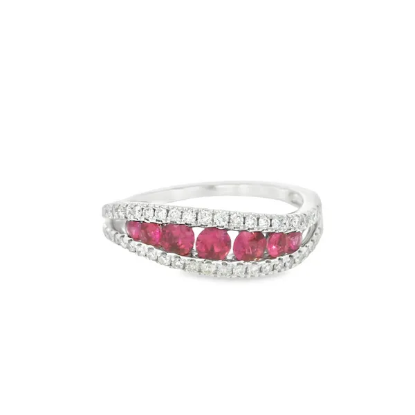 0.67ctw Round Ruby Fashion Ring S&E Jewelers Depew, NY