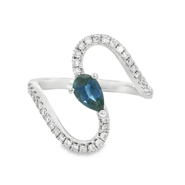 0.52ctw Pear Sapphire Fashion Ring S&E Jewelers Depew, NY