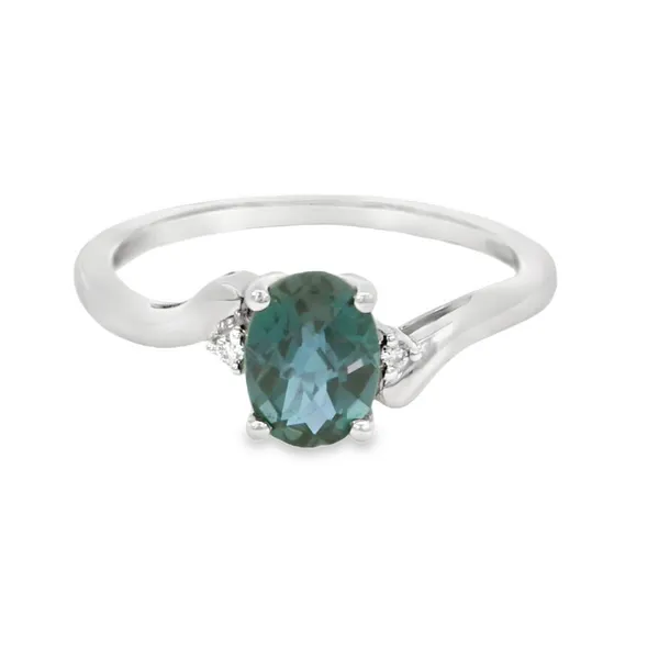 14KT Gold Created Alexandrite Fashion Ring S&E Jewelers Depew, NY