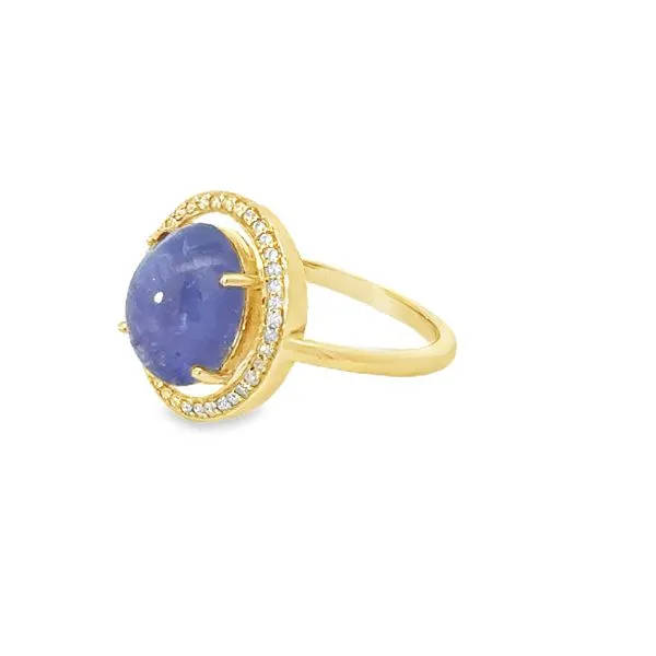 14KT Gold Tanzanite Fashion Ring Image 3 S&E Jewelers Depew, NY