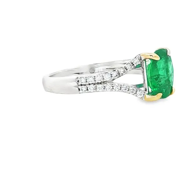 14KT Gold Diamonds Semi-Mount Image 3 S&E Jewelers Depew, NY