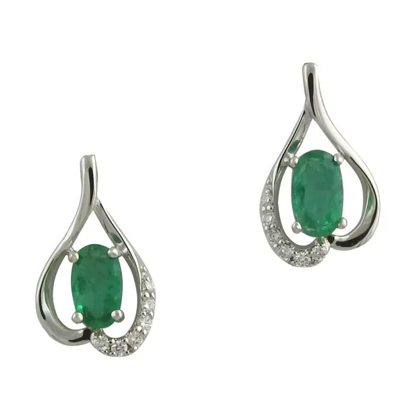 14KT White Earrings S&E Jewelers Depew, NY