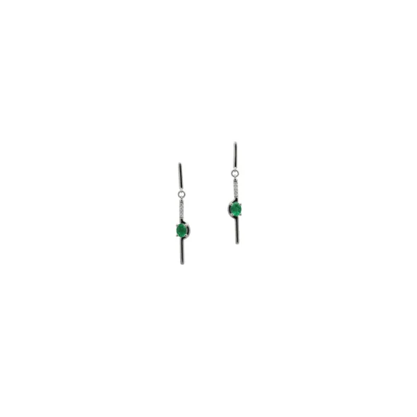 14KT White Earrings S&E Jewelers Depew, NY
