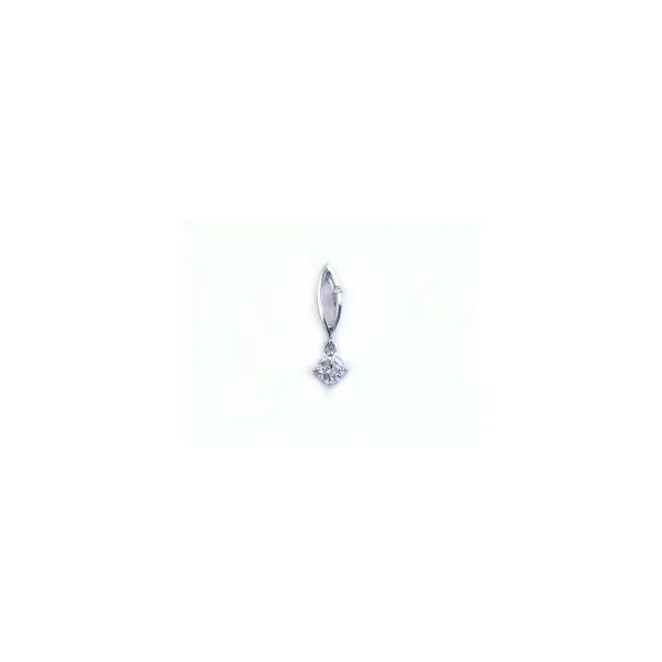 14KT White Gold Citrine Earrings S&E Jewelers Depew, NY