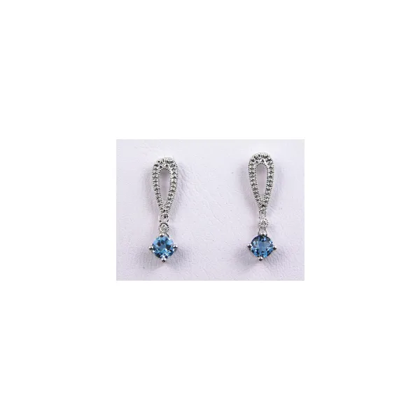 14KT White Earrings S&E Jewelers Depew, NY
