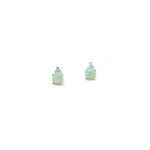 14KT White Earrings S&E Jewelers Depew, NY
