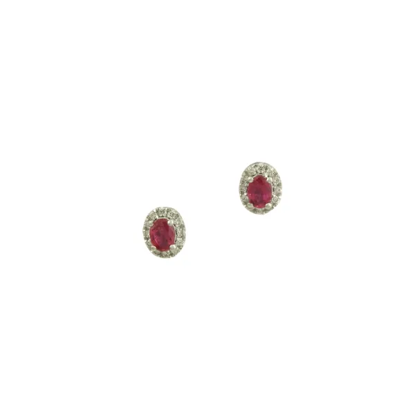 14KT Yellow Colored Stone Earrings S&E Jewelers Depew, NY