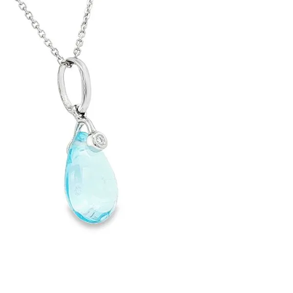 14KT White Platinum Pendant Image 2 S&E Jewelers Depew, NY