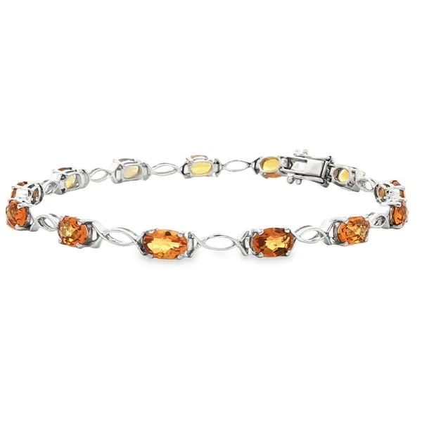 Sterling Silver White Bracelet Image 2 S&E Jewelers Depew, NY