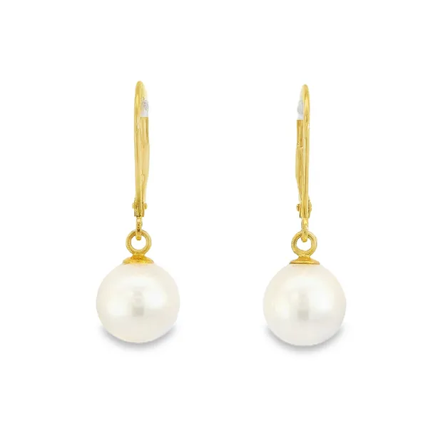 14Kt Yellow Pearl Earrings S&E Jewelers Depew, NY