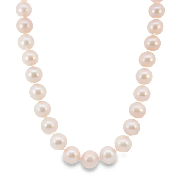 Sterling Silver Pink Freshwater Pearl Strand Necklace S&E Jewelers Depew, NY
