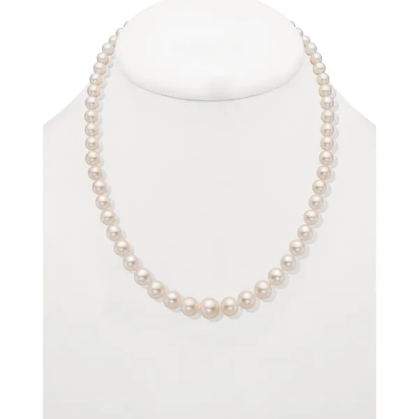 14KT Gold Pearl Single Strand Image 2 S&E Jewelers Depew, NY