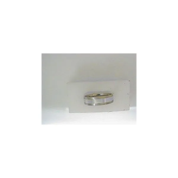 10K White Gold Plain Men's Wedding Band S&E Jewelers Depew, NY