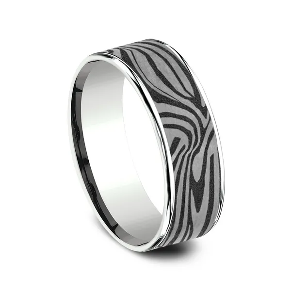 Tantalum Wedding Band Image 2 S&E Jewelers Depew, NY