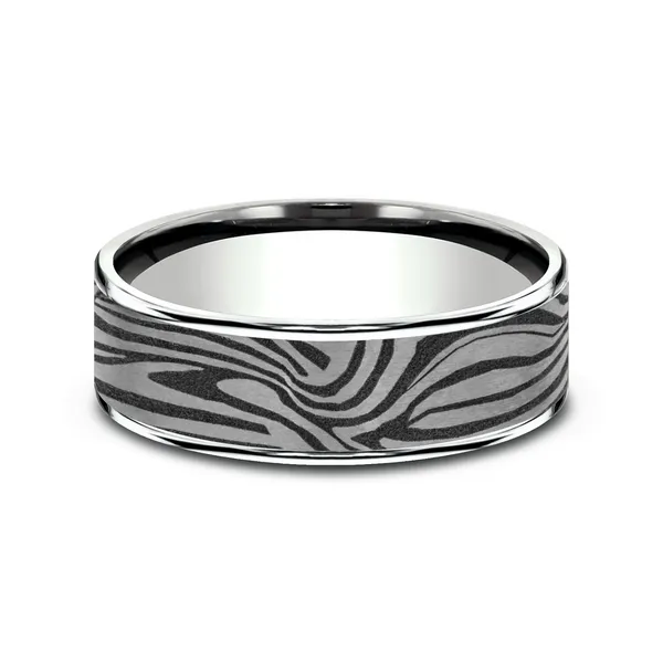 Tantalum Wedding Band Image 3 S&E Jewelers Depew, NY