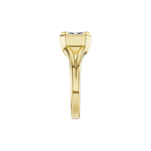 14K Yellow Gold Semi Mount Image 3 S&E Jewelers Depew, NY