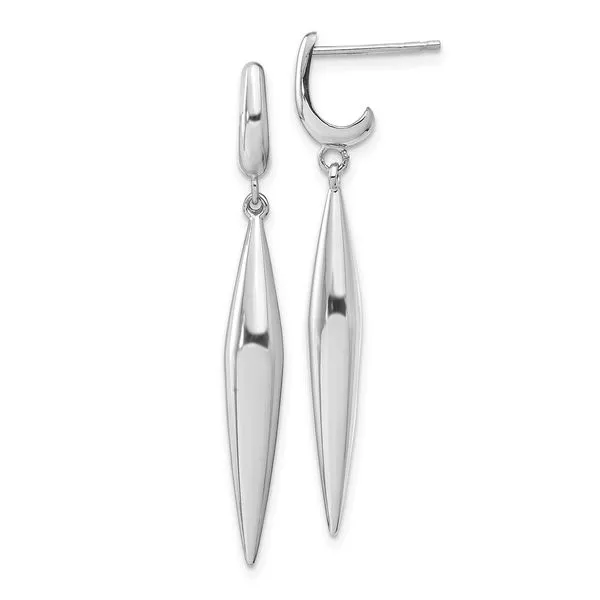 14K White Gold Women's Earrings S&E Jewelers Depew, NY