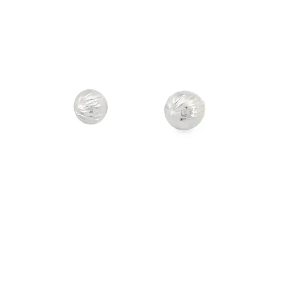 14Kt White Gold Earrings Image 3 S&E Jewelers Depew, NY