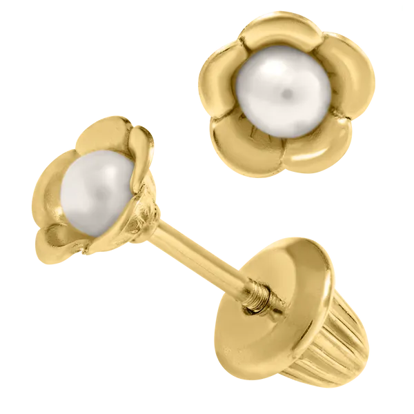 14Kt Yellow Gold Earrings Image 2 S&E Jewelers Depew, NY