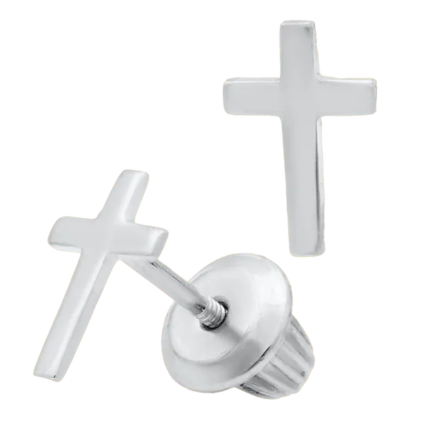 14Kt White Gold Earrings Image 2 S&E Jewelers Depew, NY