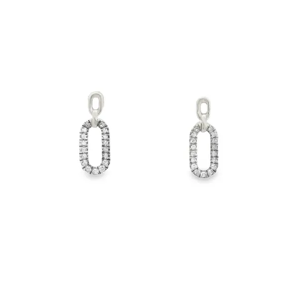 14Kt Gold Diamond Drop Earrings S&E Jewelers Depew, NY