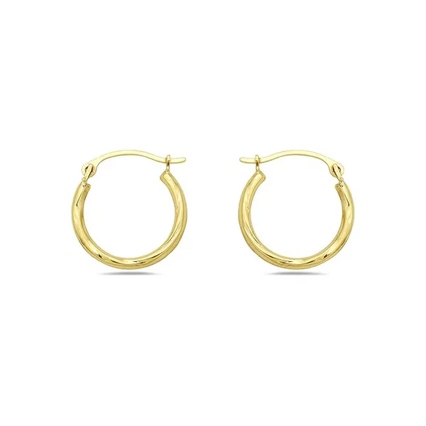 14Kt Gold Small Hoop Earrings S&E Jewelers Depew, NY