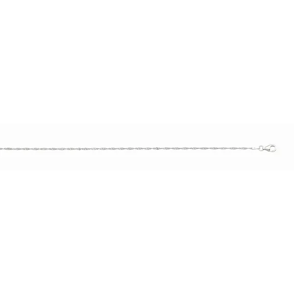 14Kt White Gold Singapore Chain S&E Jewelers Depew, NY