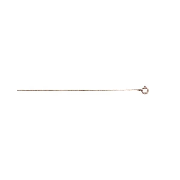Rose Gold Box Chain S&E Jewelers Depew, NY
