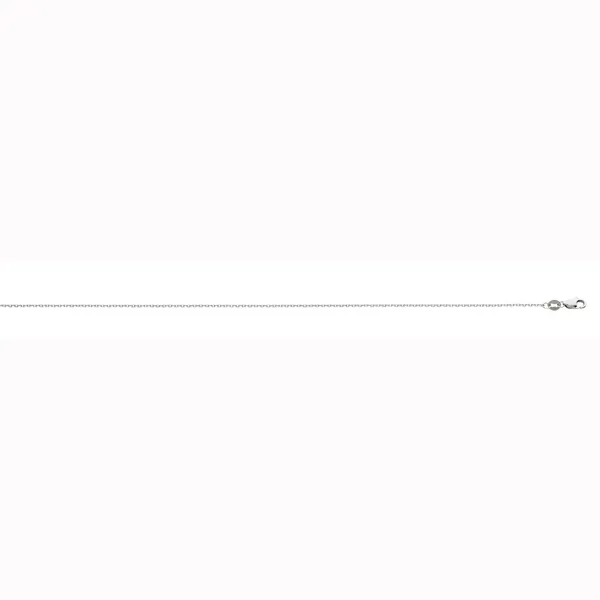 14Kt White Gold Cable Link Chain S&E Jewelers Depew, NY