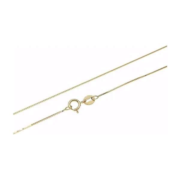 10KT Gold Box Chain S&E Jewelers Depew, NY