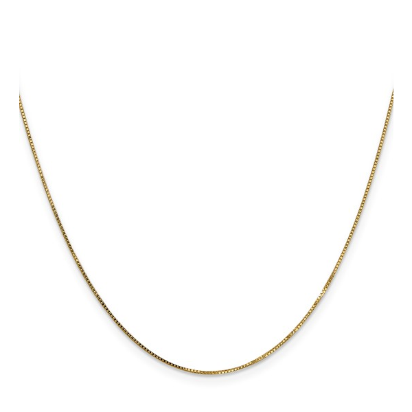 10Kt Yellow Box Chain Image 2 S&E Jewelers Depew, NY