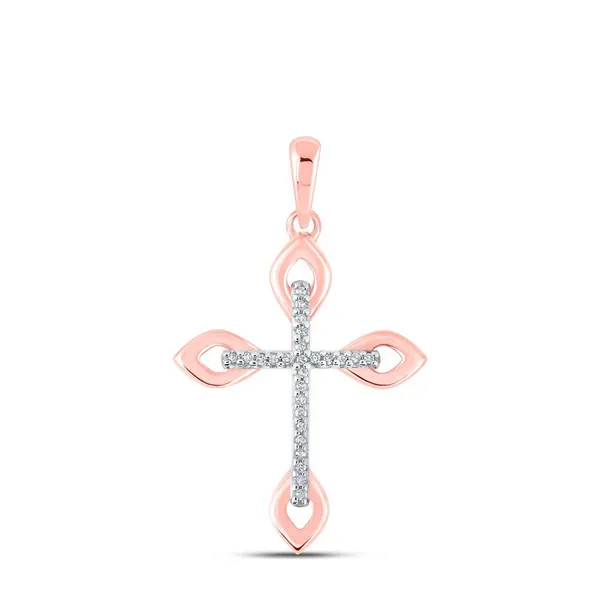 10Kt Rose Gold Diamond Charm S&E Jewelers Depew, NY