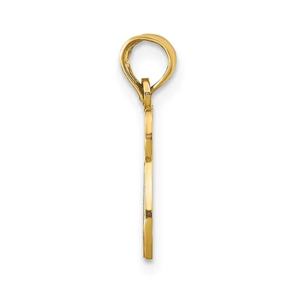 14Kt Yellow Gold Chai Cut-out Pendant Image 2 S&E Jewelers Depew, NY