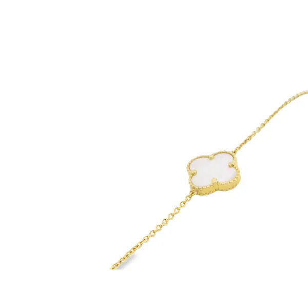 14KT Gold Mother Of Pearl Bracelet Image 3 S&E Jewelers Depew, NY